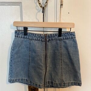 Denim Mini Skirt